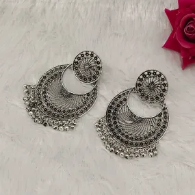 Bhavi Jewels Oxidised Plated Dangler Earrings