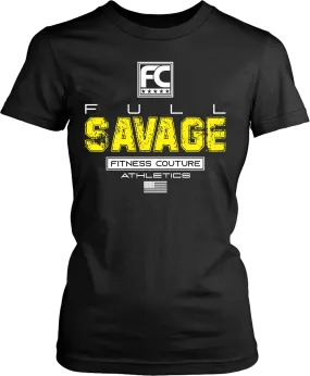 Full Savage- Fitness Couture T shirt Design