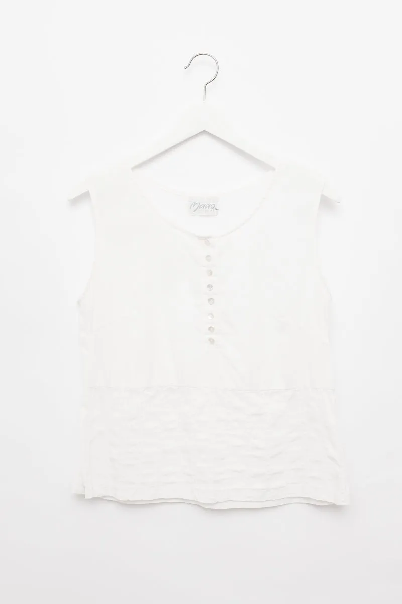 0051_LINEN COTTON SUMMER TOP