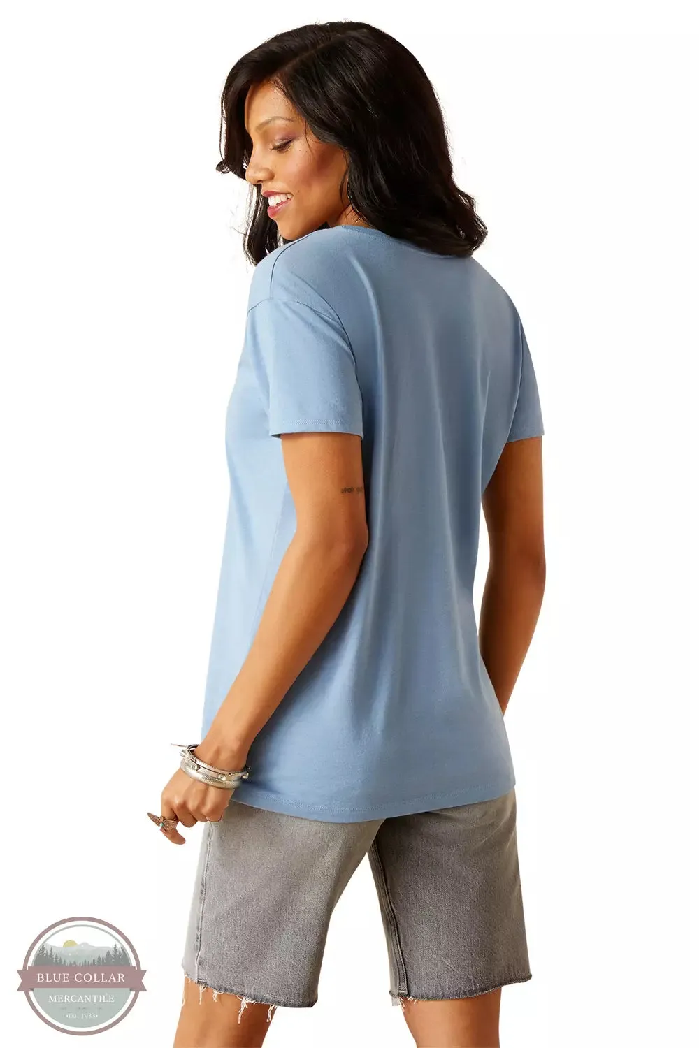 10051442 Acres T-Shirt in Light Blue