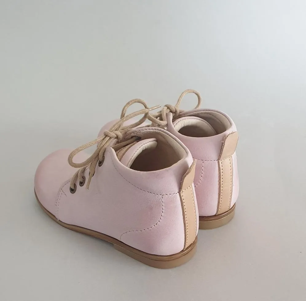 (1075-9) Emel classic first shoes light pink