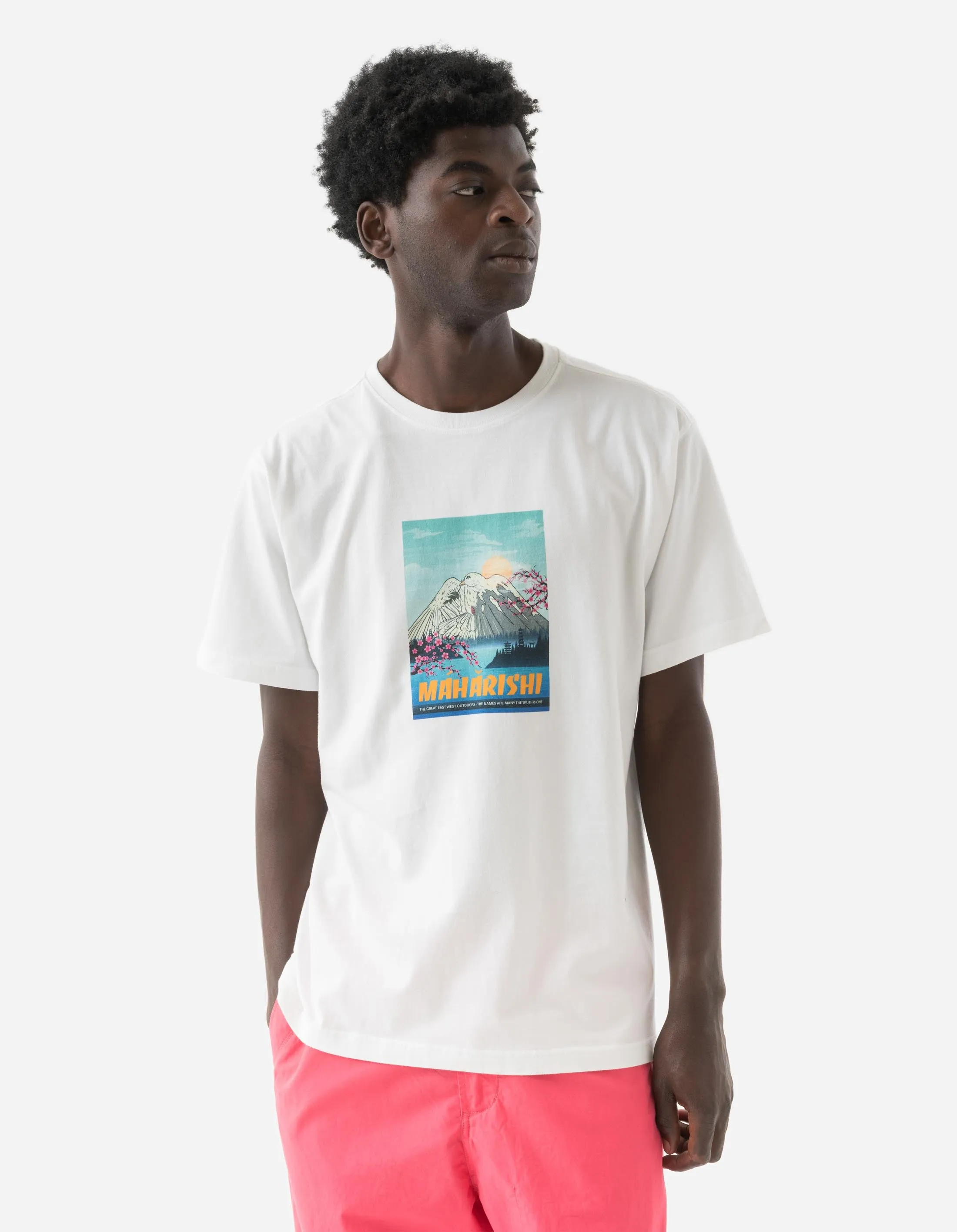 1351 Maha Mountain T-Shirt White