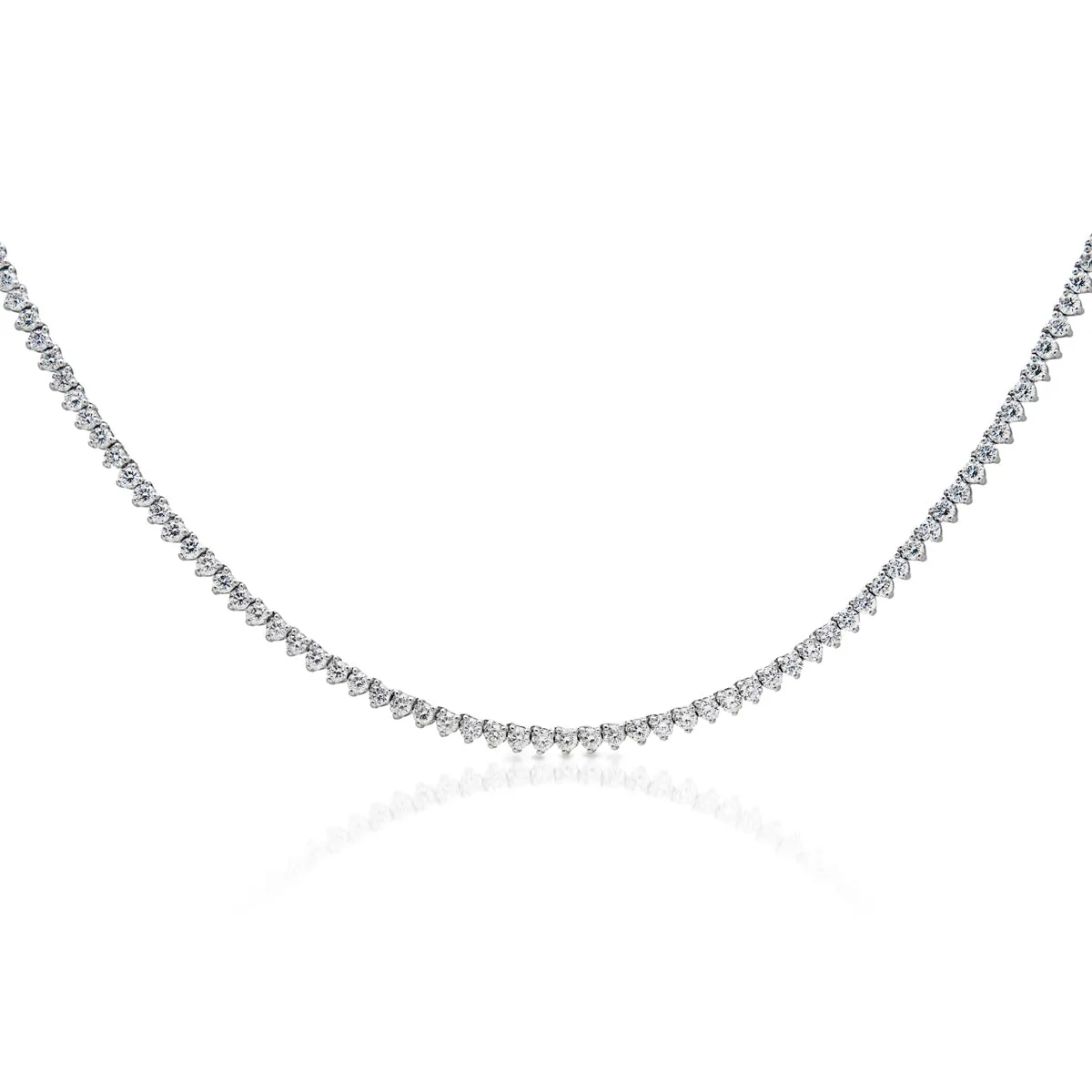 14KT White Gold Diamond Liora Necklace