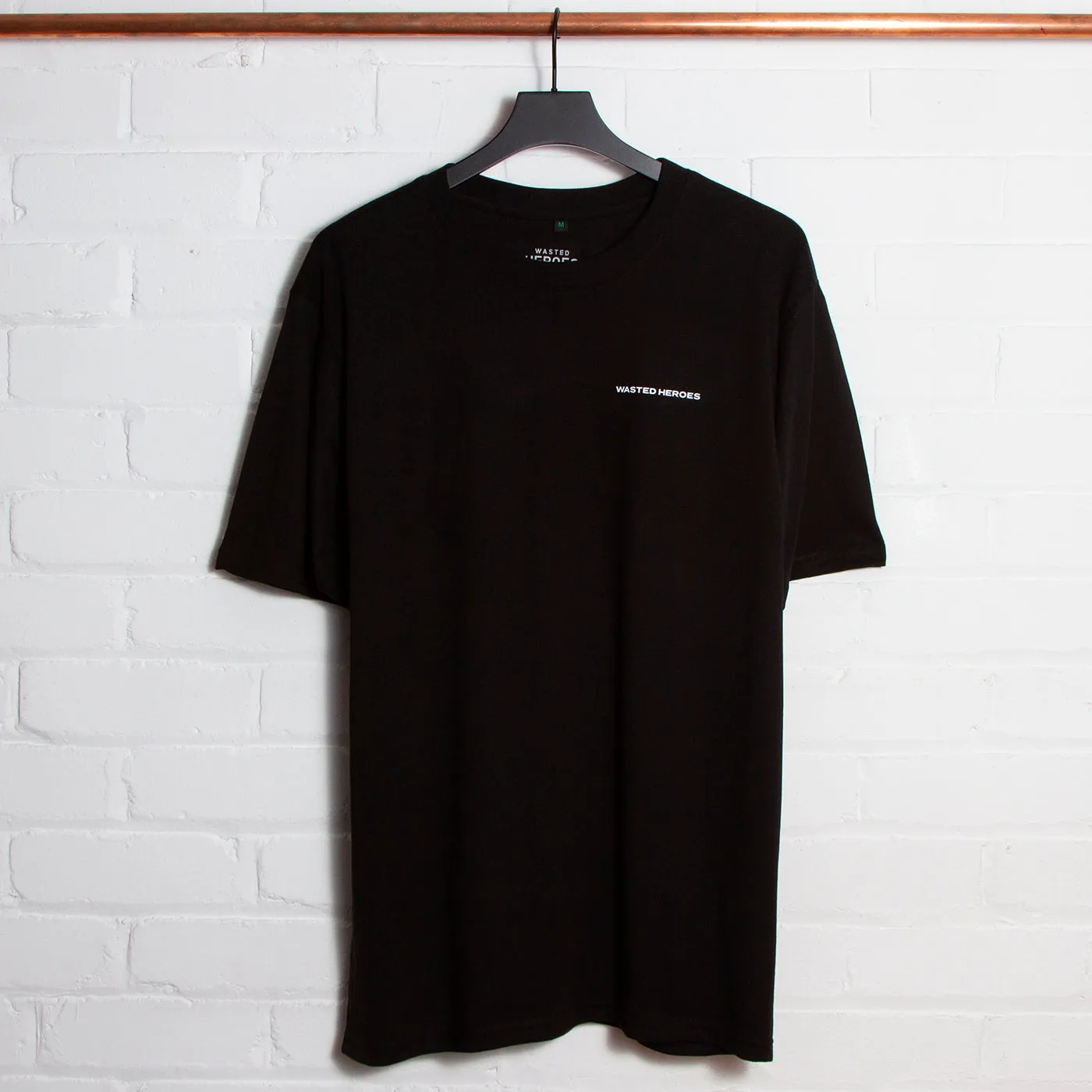 303 Rising Back Print - Tshirt - Black