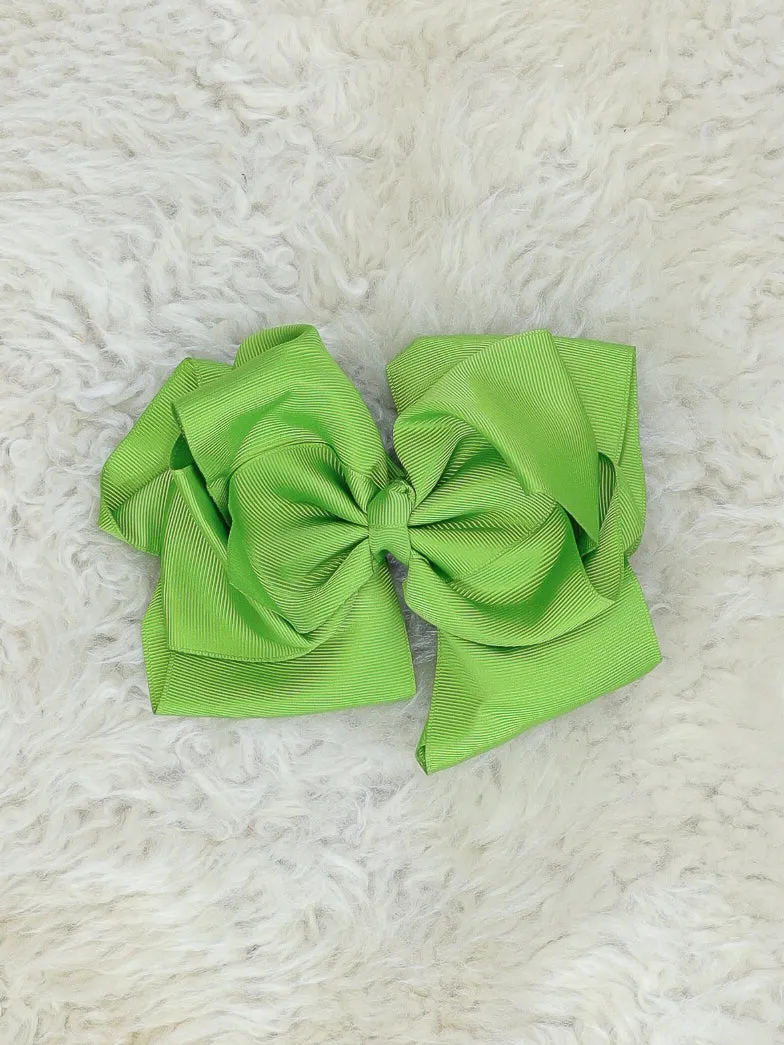 6.5 Inch Double Layer Bow - 40 Colors Available