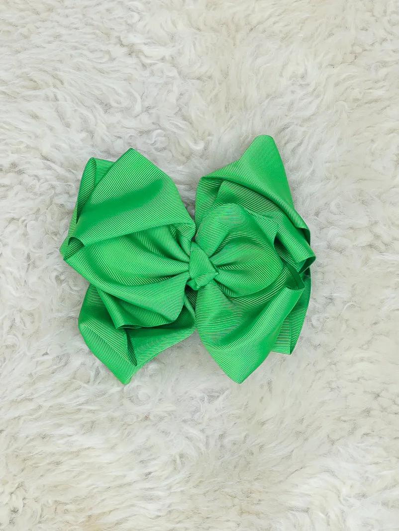 6.5 Inch Double Layer Bow - 40 Colors Available