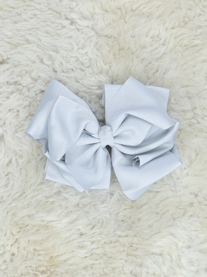 6.5 Inch Double Layer Bow - 40 Colors Available