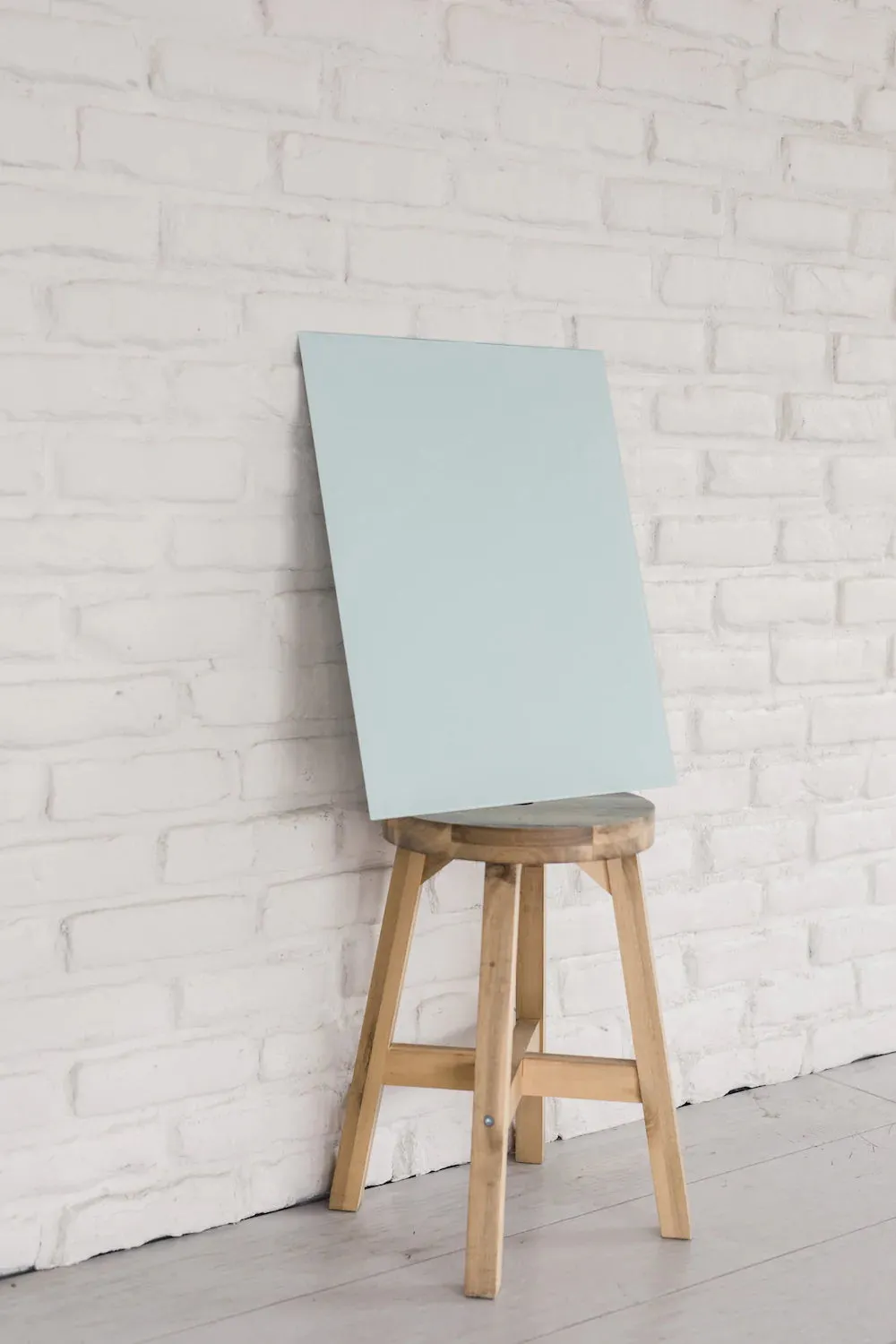 8x10 Powder Blue Glass Magnetic Board