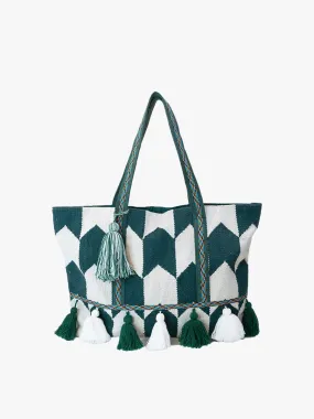 Ada Cotton Tote w/ Tassels