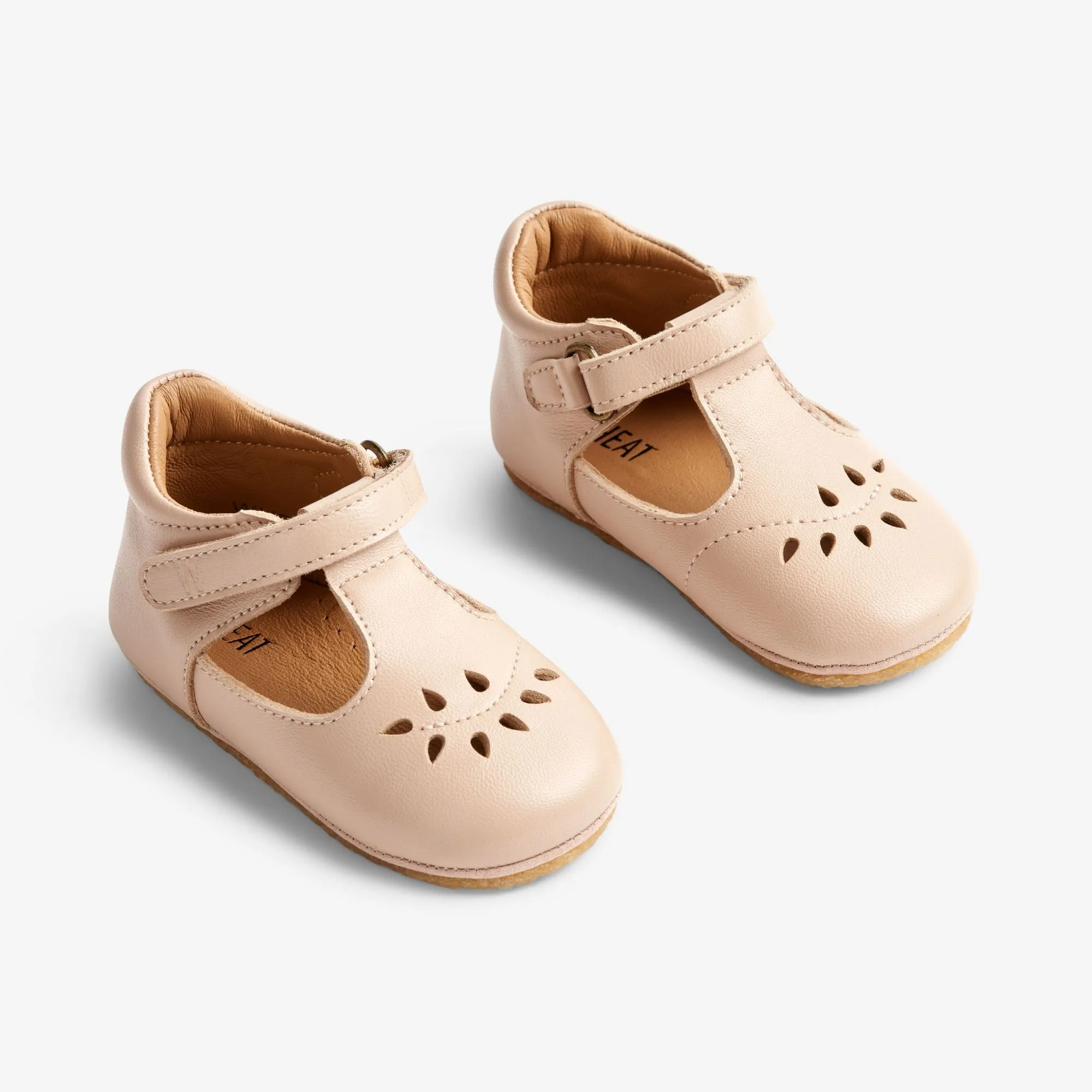 Adele Mary Jane Indoor Shoe | Baby - beige rose