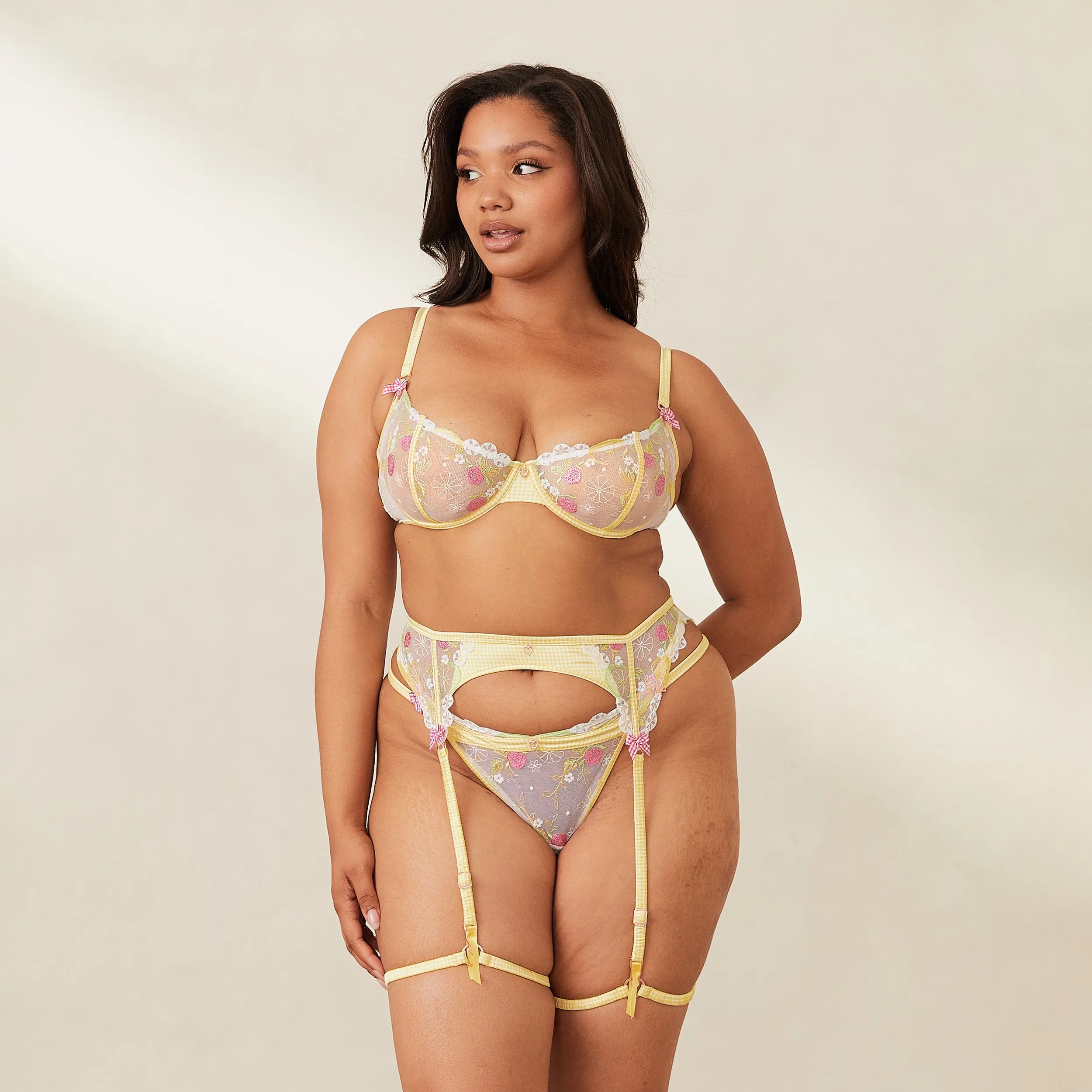 Adelina Intimates Bra (Set) - Yellow