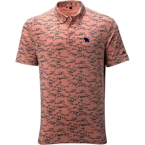 Adidas Coral Go To Print Polo