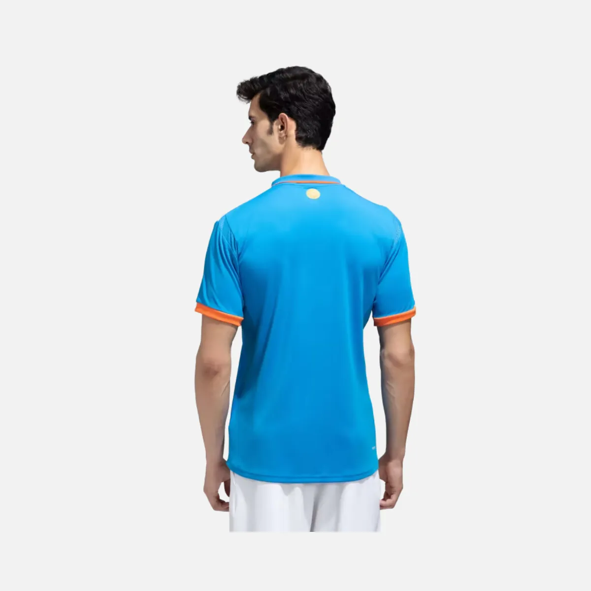 Adidas India Cricket Odi Official Replica Men's Jersey -Bright Blue