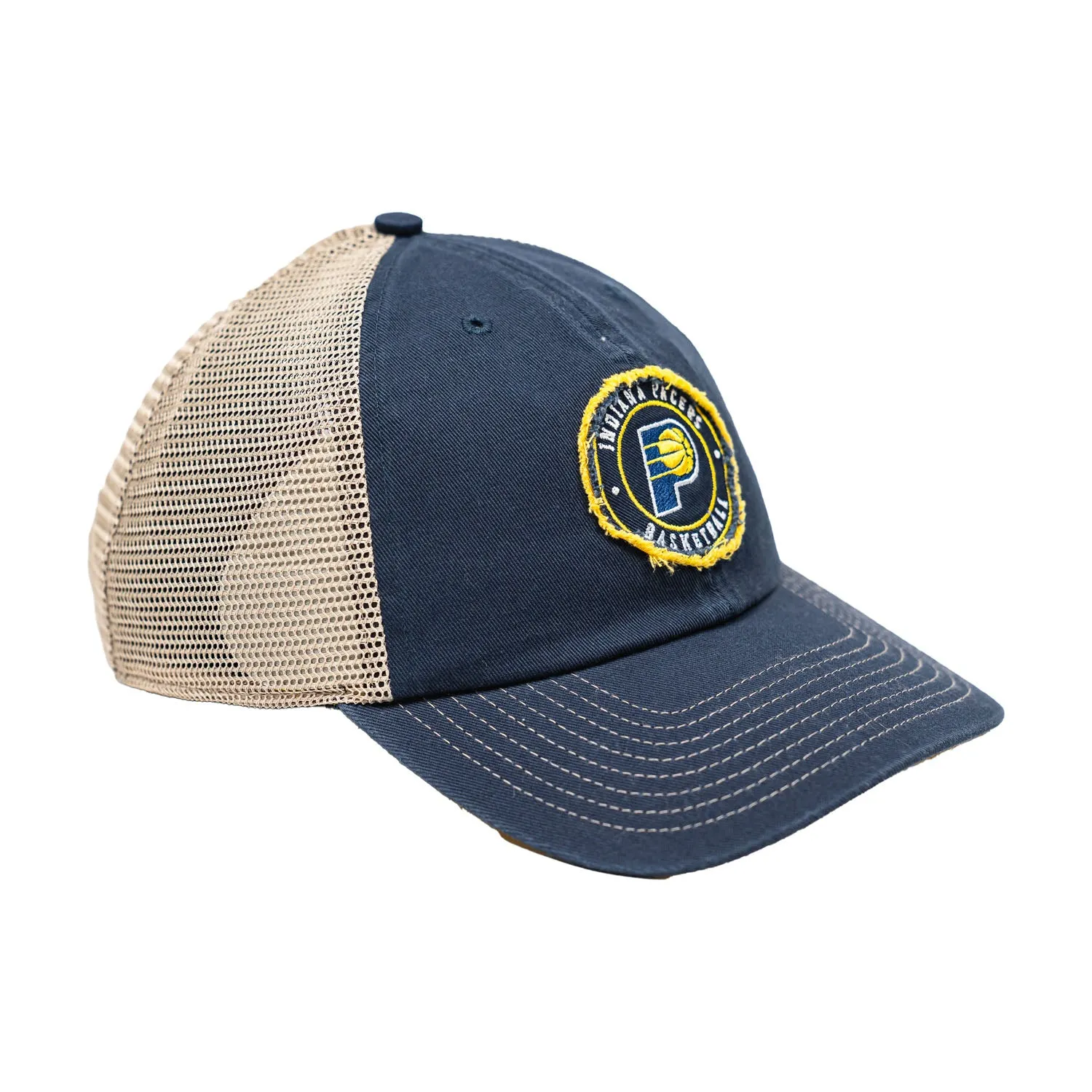 Adult Indiana Pacers Garland Clean Up Hat in Navy by 47