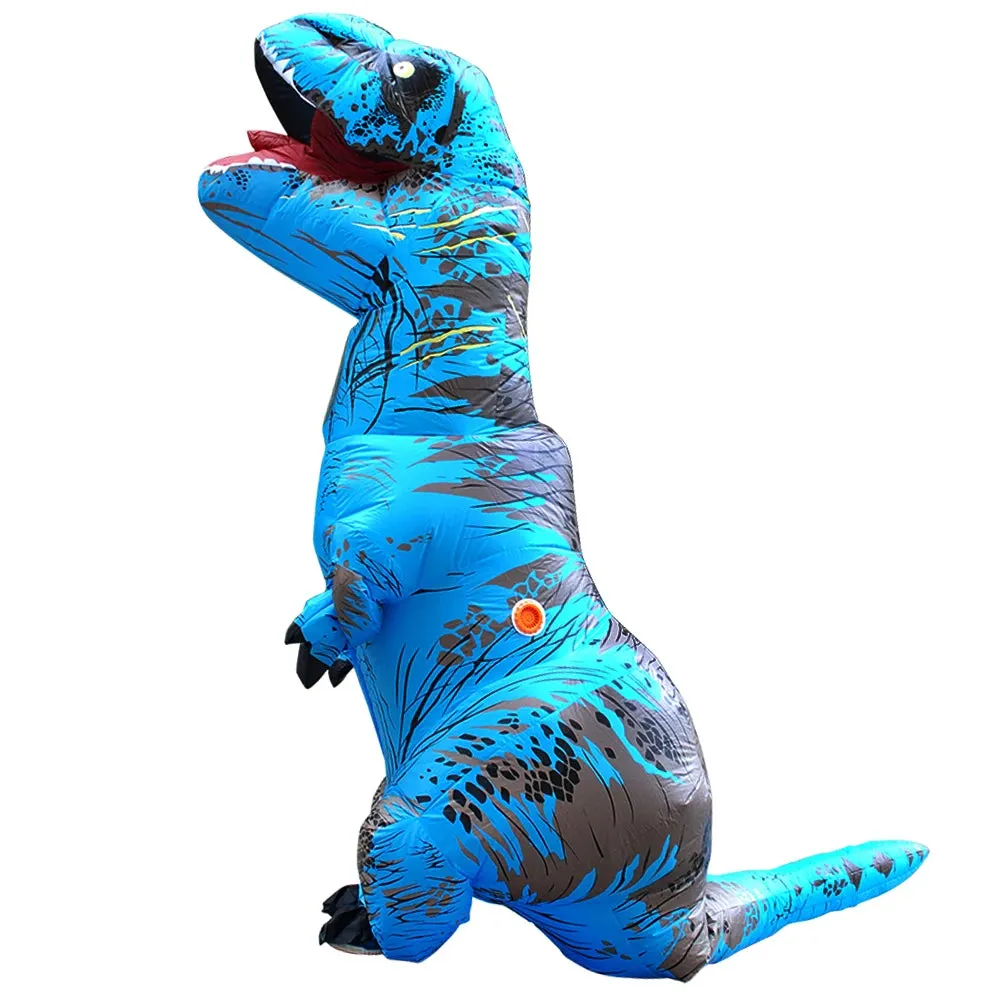 Adult Kid Boy Inflatable Dinosaur Costume Set