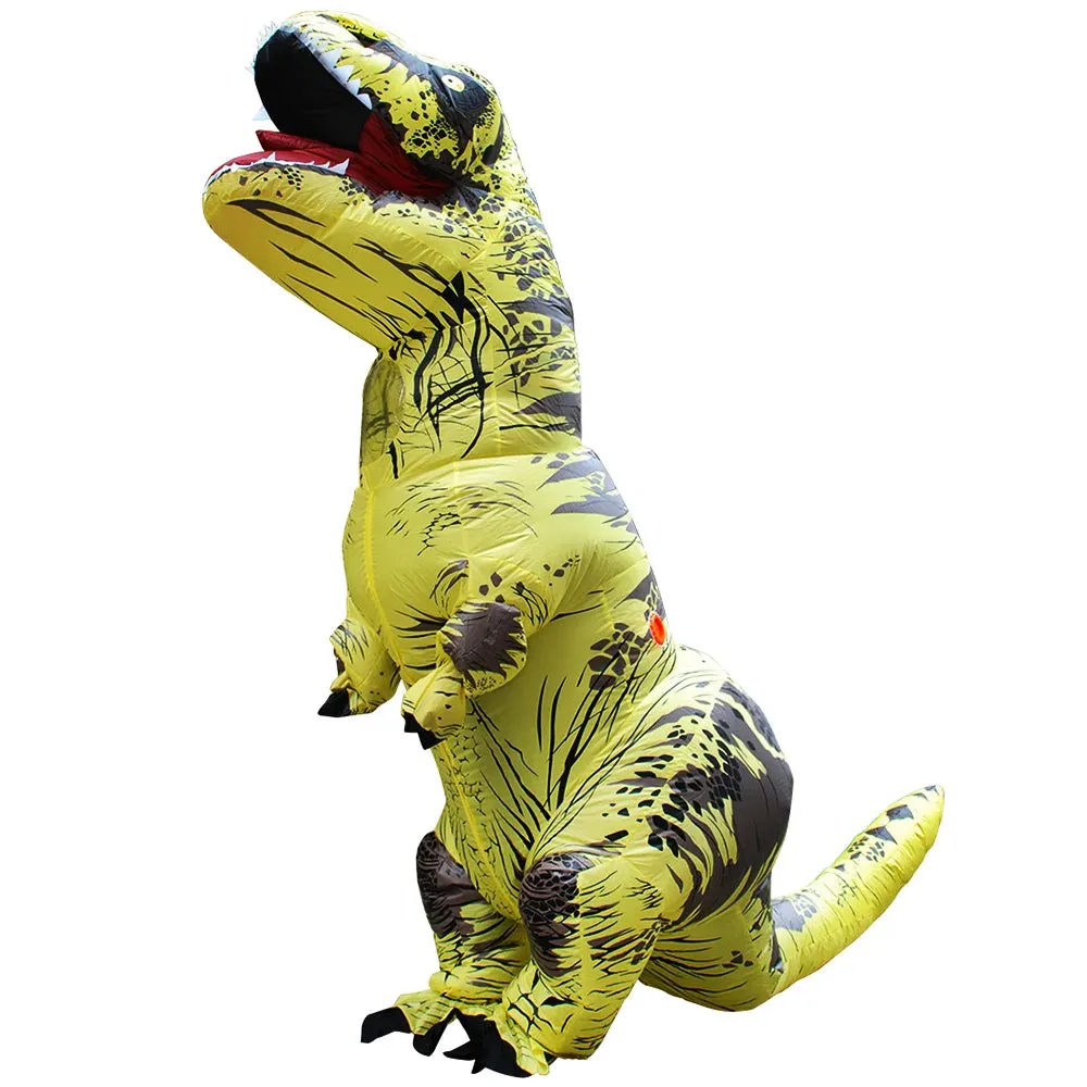 Adult Kid Boy Inflatable Dinosaur Costume Set