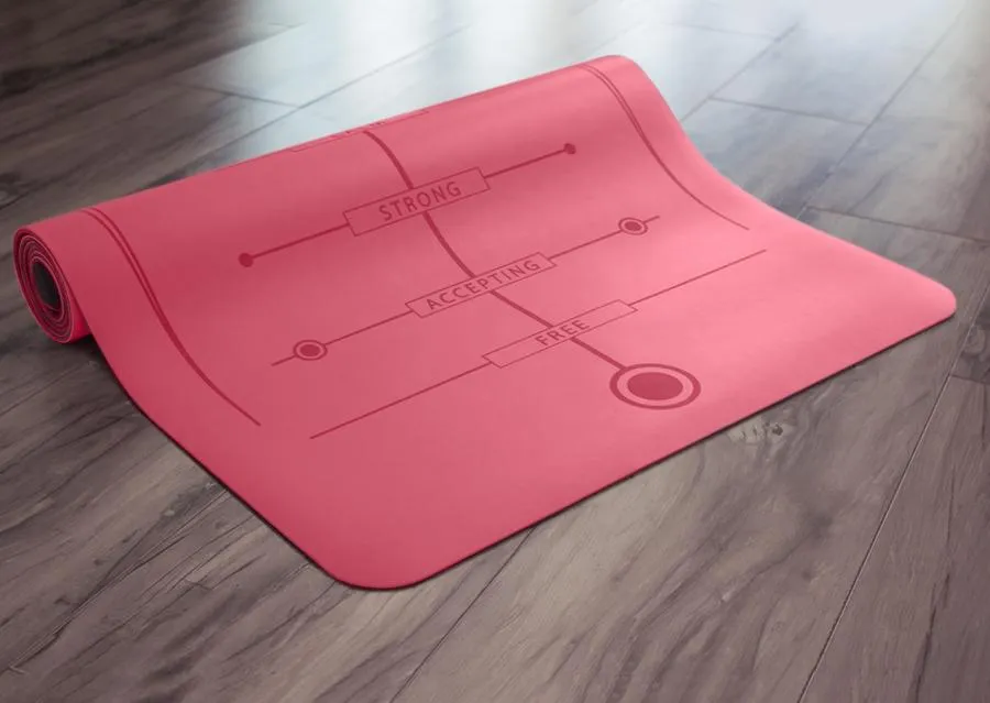 Affirmation Fitness | Yoga Mat - Pink