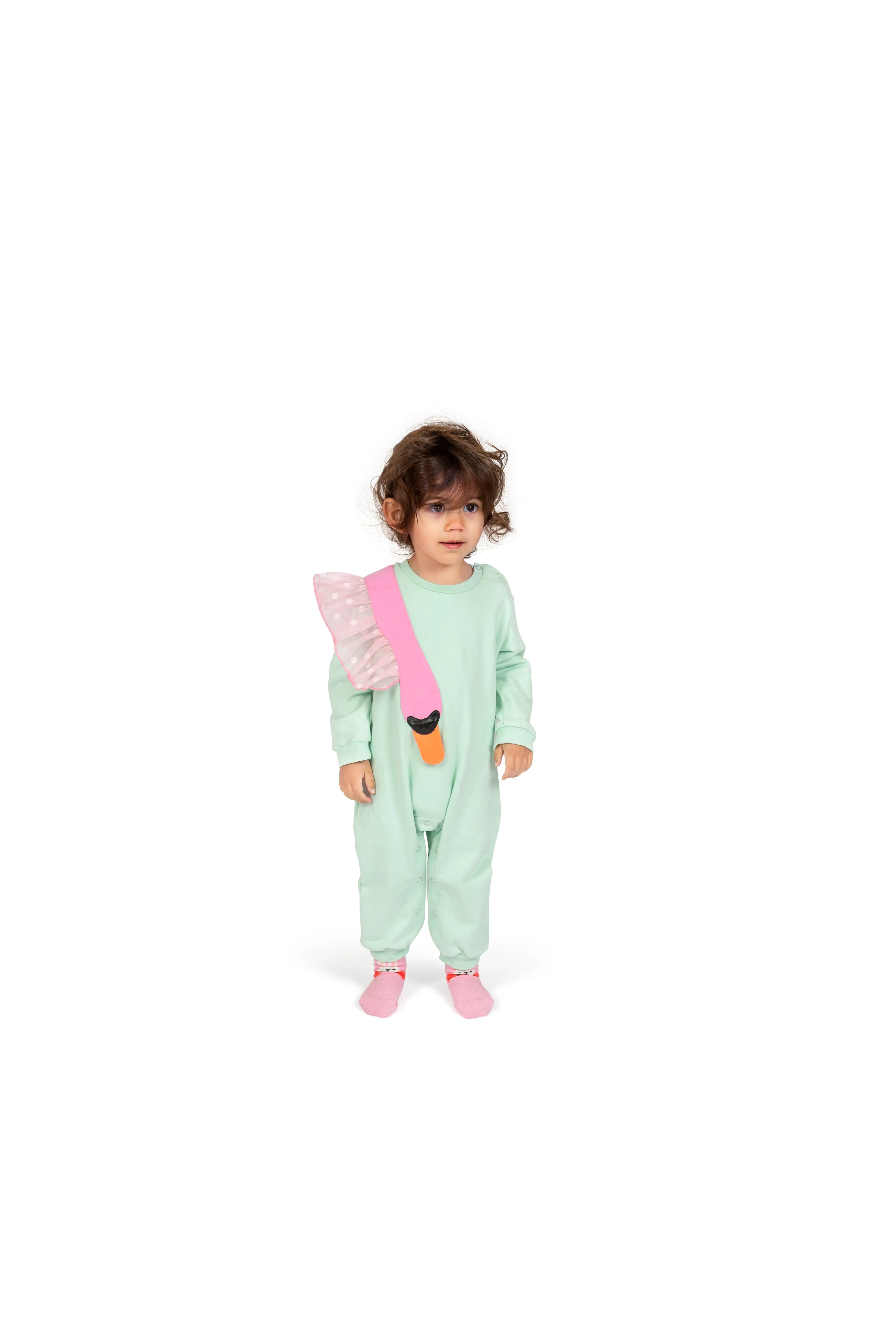 Agnes Angel Mint onesie  | أجنيس أنجيل باللون الأخضر