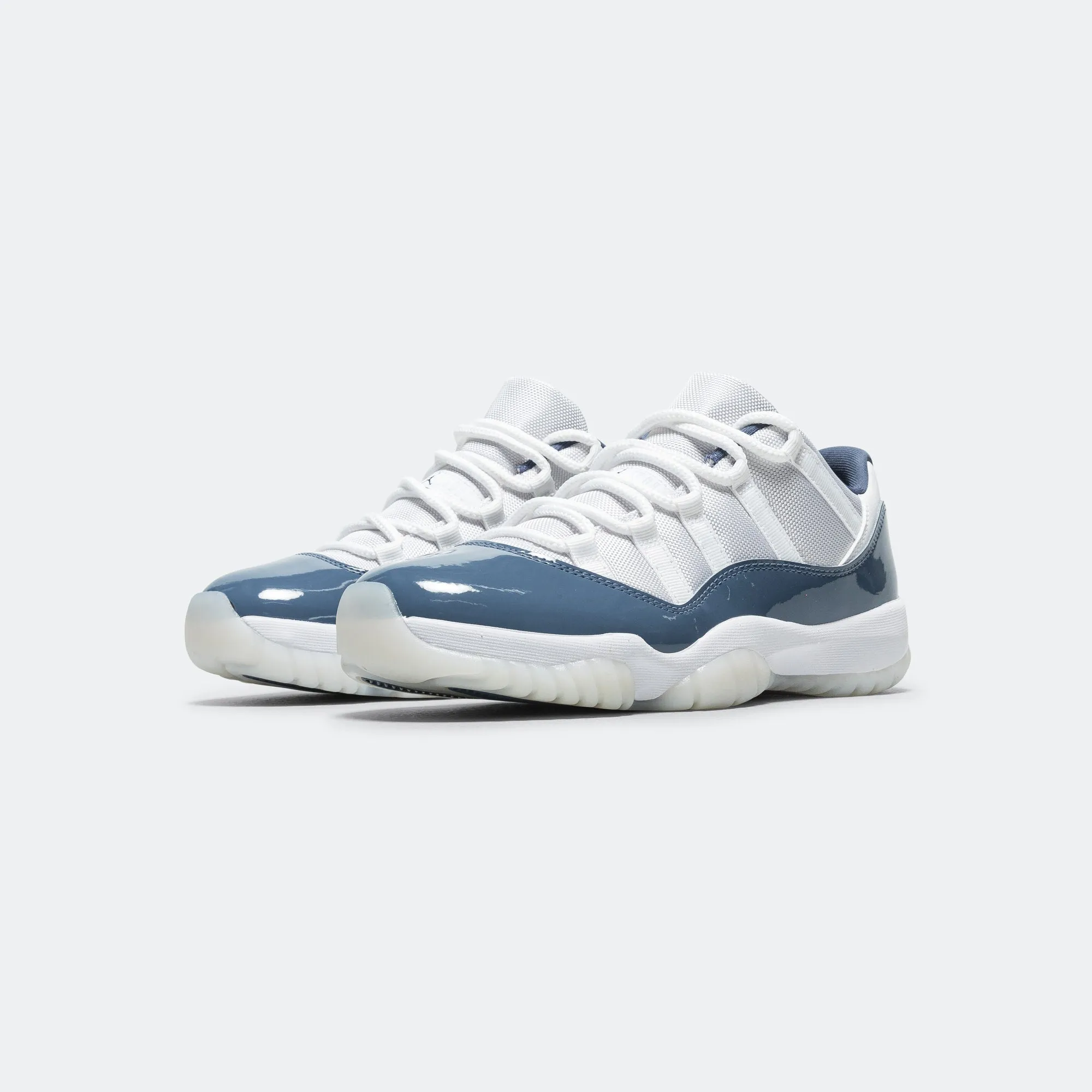 Air Jordan 11 Retro Low - White/Midnight Navy-Diffused Blue