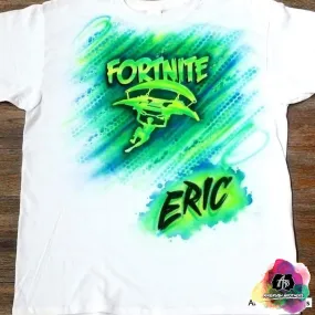 Airbrush Fortnite Shirt Design