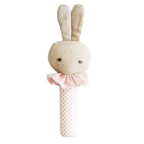 Alimrose - Roberta Bunny Squeaker Pink Spot