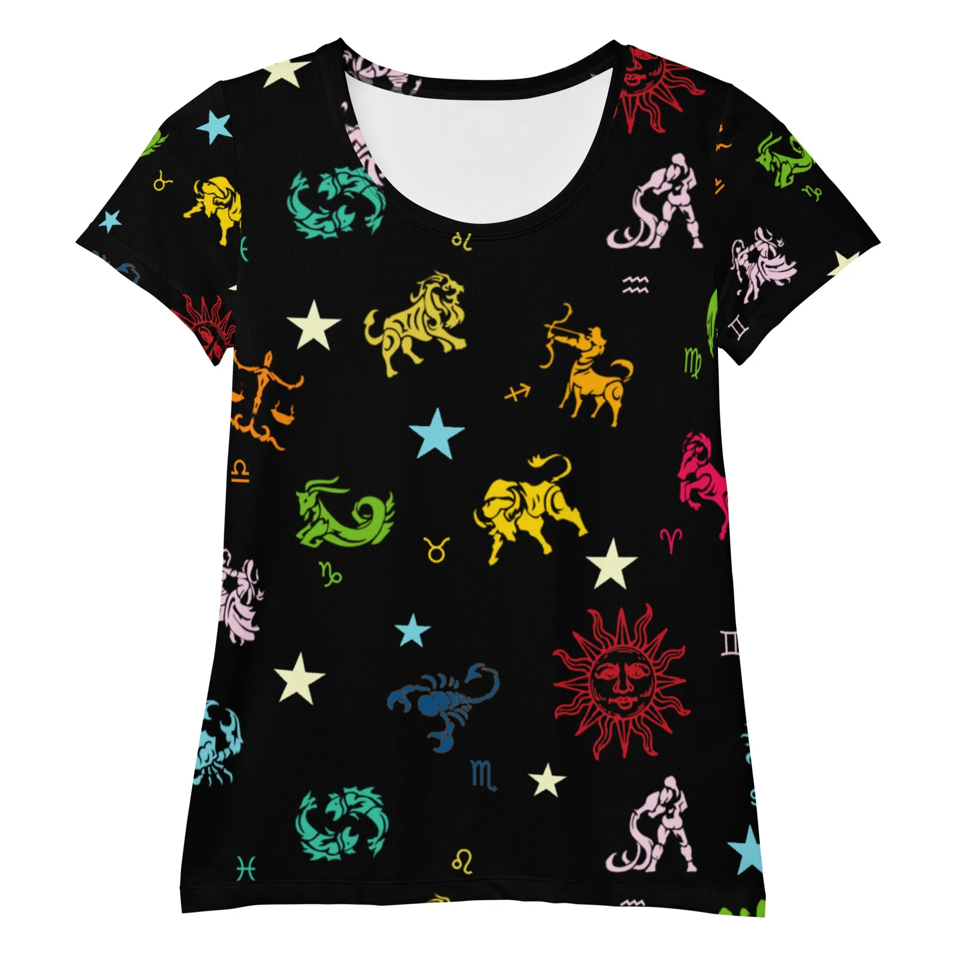 All-Over Print Women's Athletic T-shirt