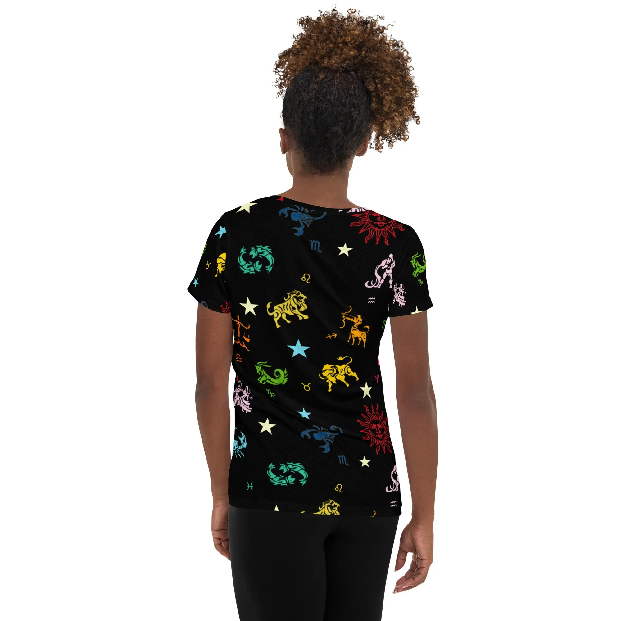 All-Over Print Women's Athletic T-shirt