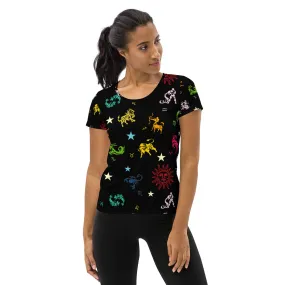 All-Over Print Women's Athletic T-shirt