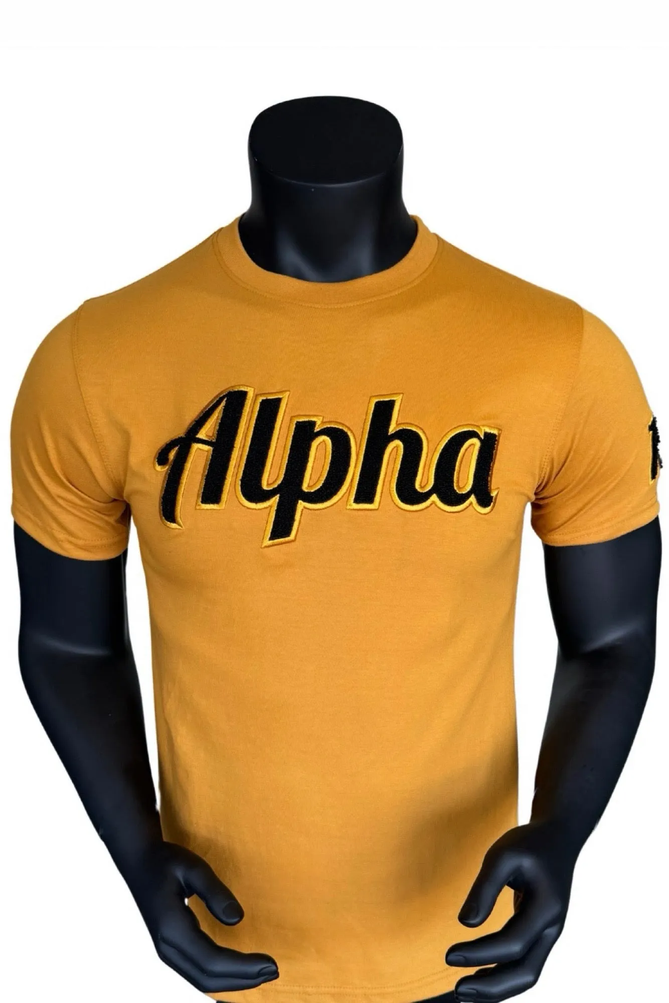 Alpha 1906 Sleeve Chenille Tee