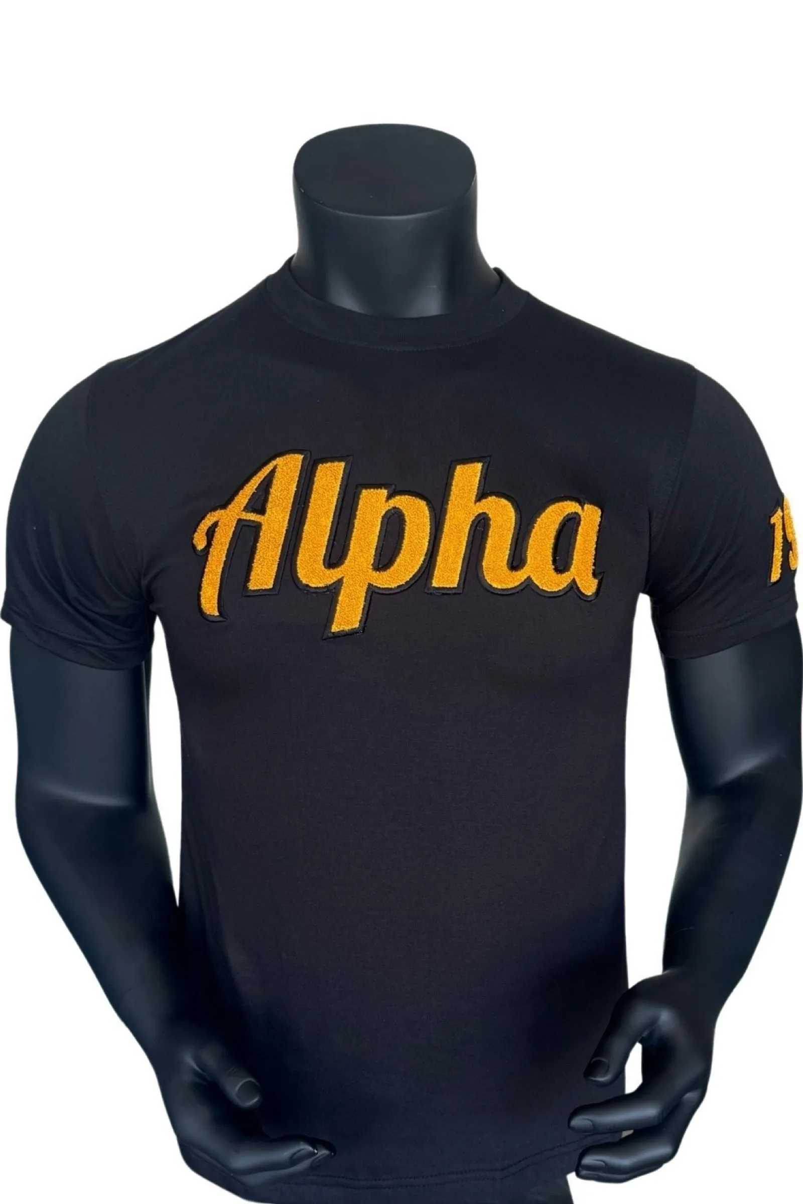 Alpha 1906 Sleeve Chenille Tee