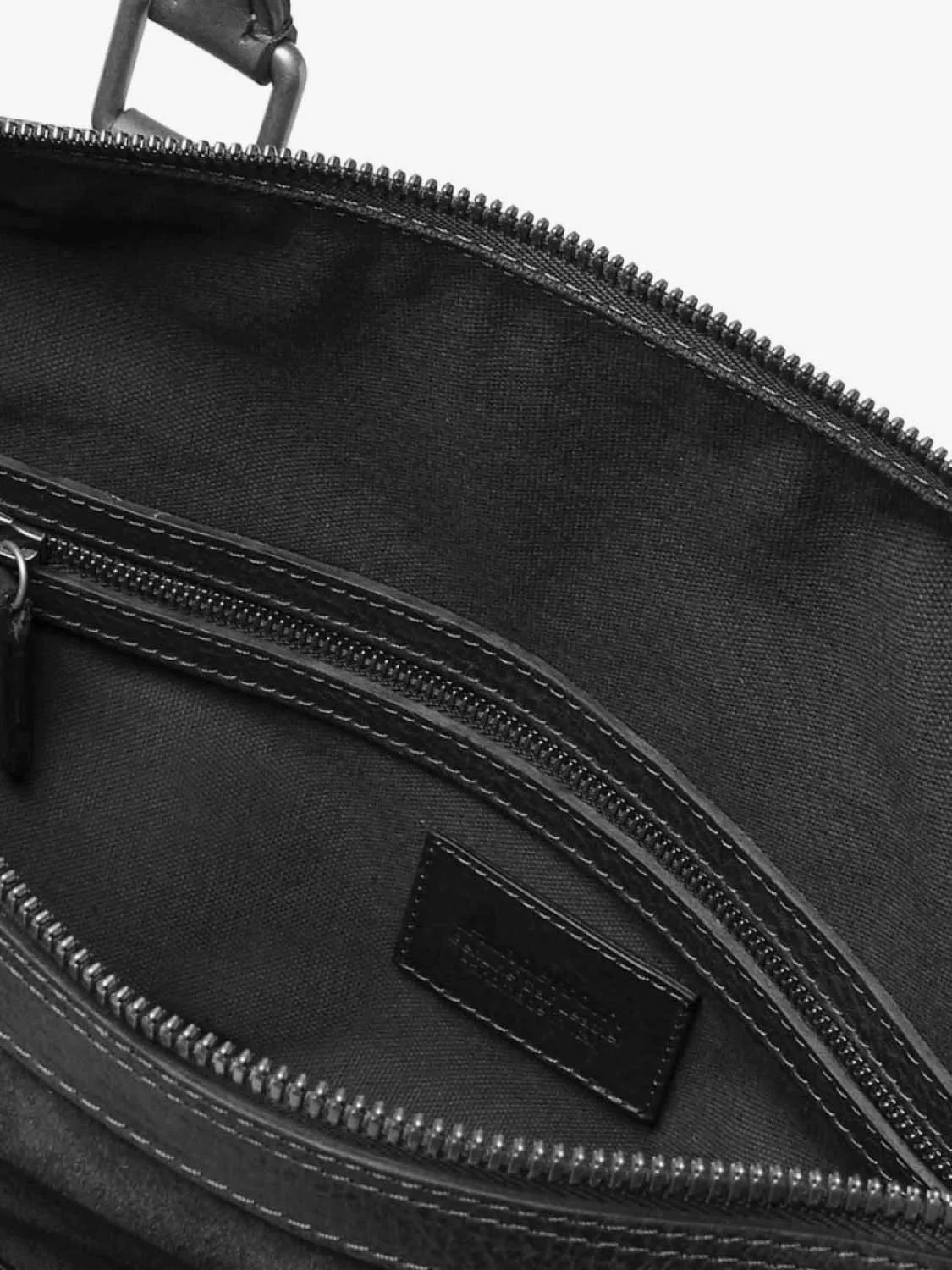 Anderson's Suede And Full-Grain Leather Holdall