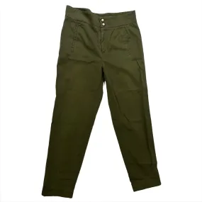 Anna Mason Olive Straight Leg Trousers M