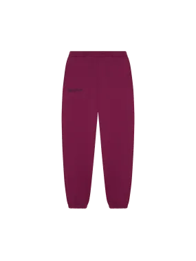 Archive 365 Heavyweight Track Pants—plum purple