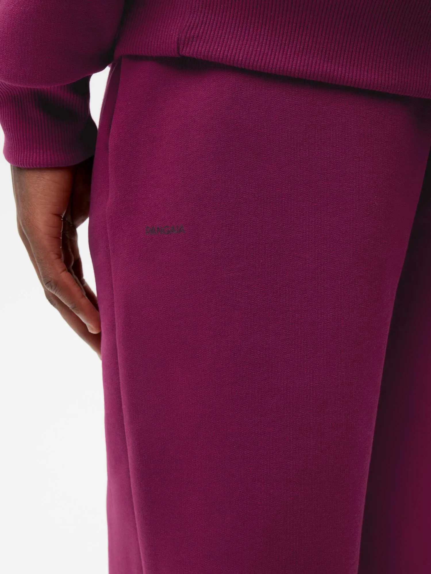 Archive 365 Heavyweight Track Pants—plum purple