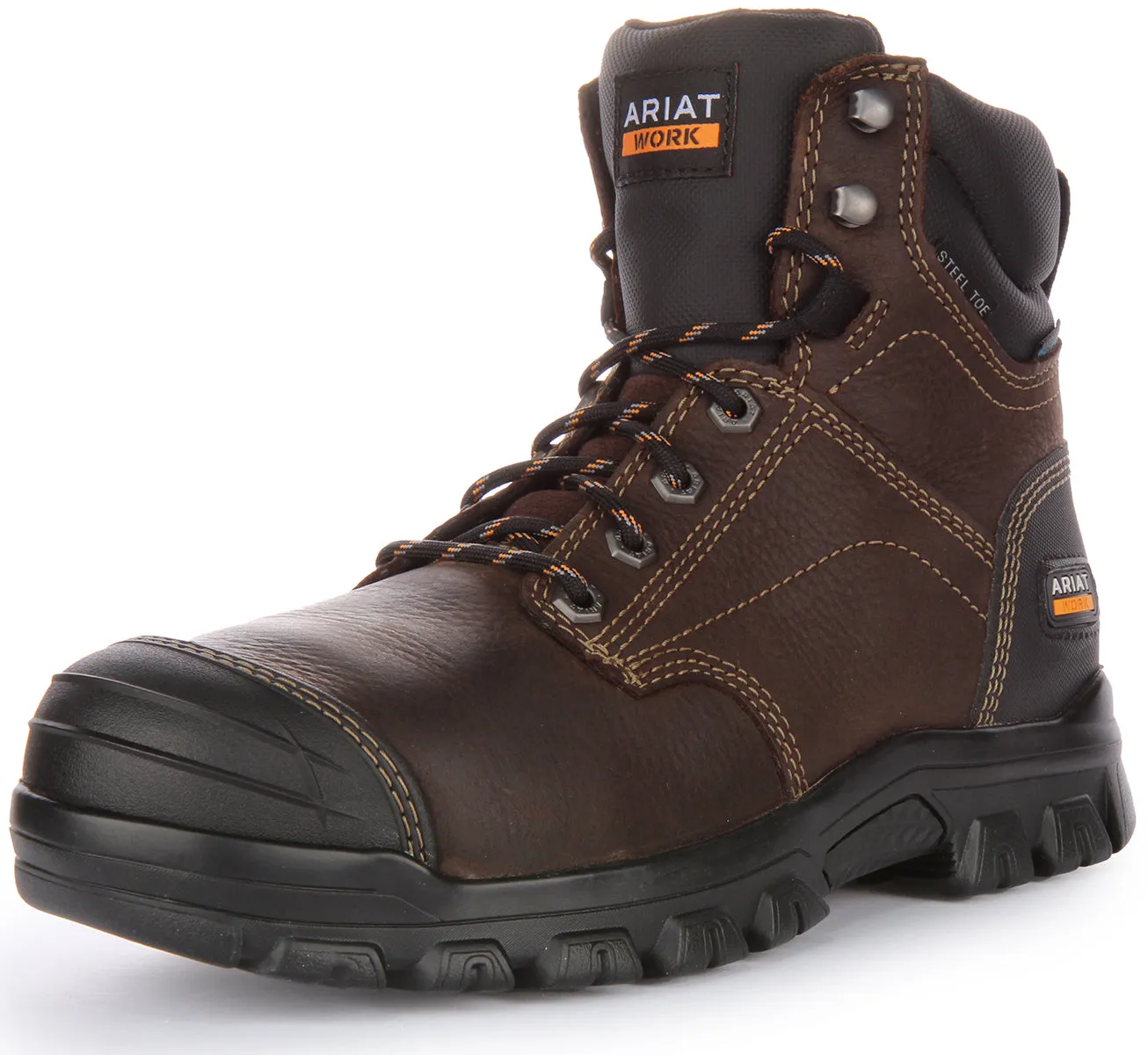 Ariat Treadfast 6In In Dark Brown For Men