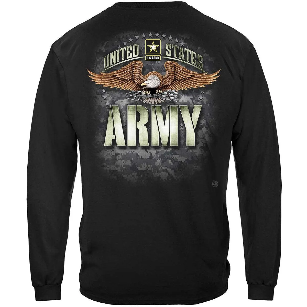 Army Strong Black Long Sleeve