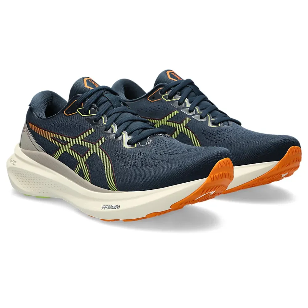 ASICS Men's Gel-Kayano 30 Running Shoe (French Blue/Neon Lime)