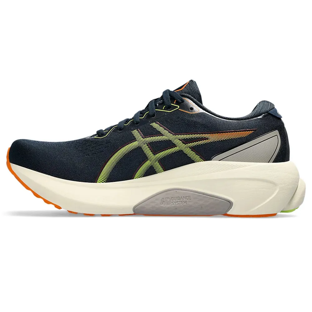 ASICS Men's Gel-Kayano 30 Running Shoe (French Blue/Neon Lime)