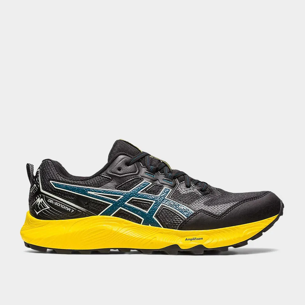 Asics Mens Gel Sonoma 7 Trail Sneaker Grey/Blue _ 172985 _ Grey