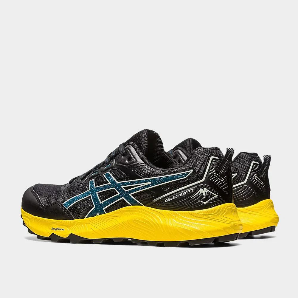 Asics Mens Gel Sonoma 7 Trail Sneaker Grey/Blue _ 172985 _ Grey