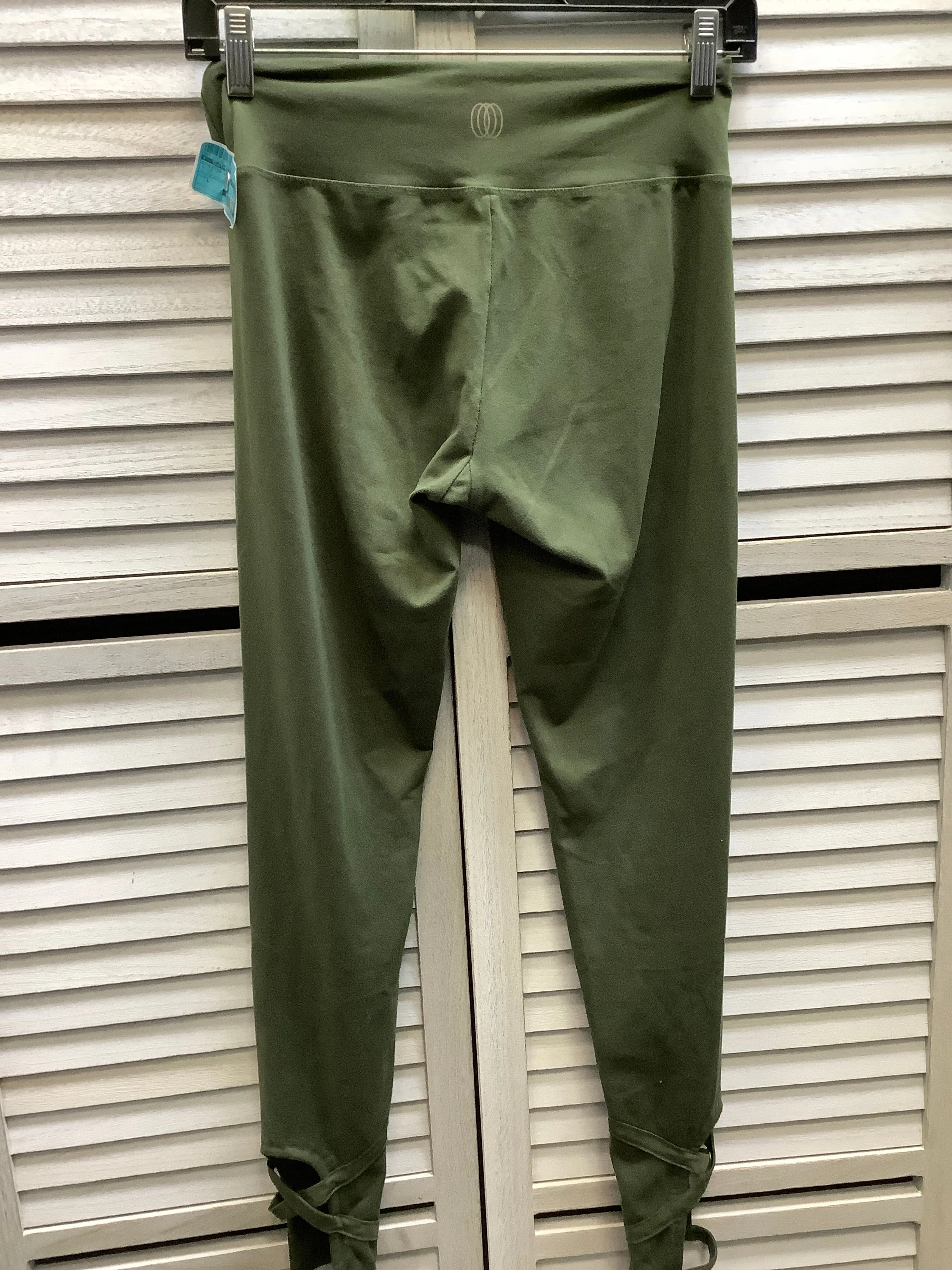 Athletic Leggings By Clothes Mentor In Olive, Size: L