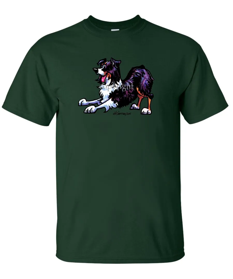 Australian Shepherd  Black Tri - Cool Dog - T-Shirt