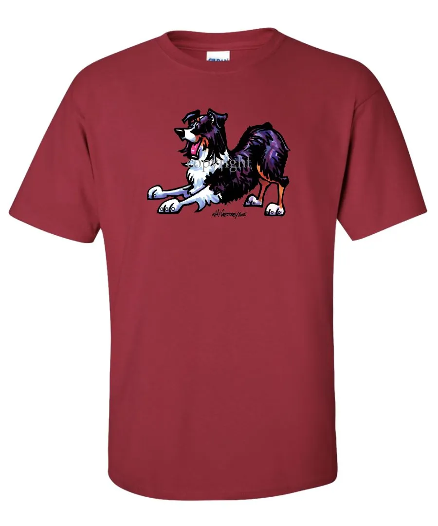 Australian Shepherd  Black Tri - Cool Dog - T-Shirt