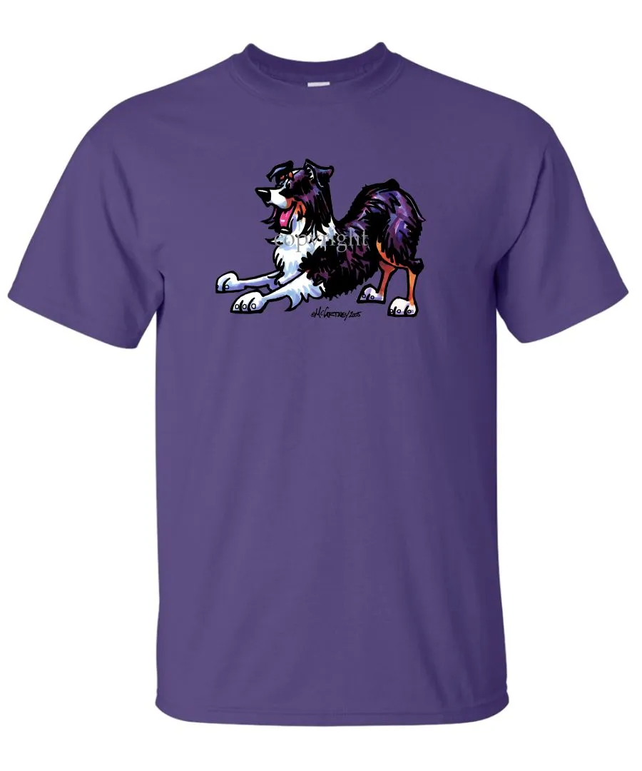 Australian Shepherd  Black Tri - Cool Dog - T-Shirt