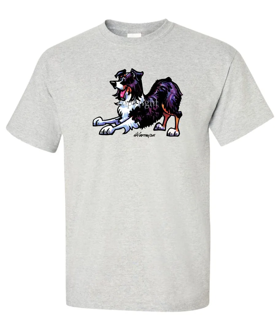 Australian Shepherd  Black Tri - Cool Dog - T-Shirt