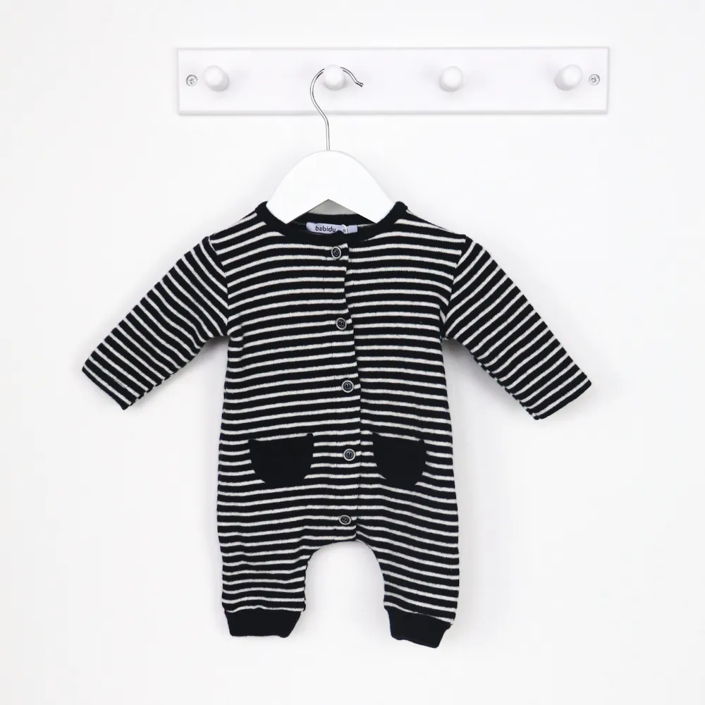 AW Babidu Boys Striped Romper