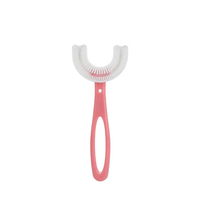 Baby Toothbrush Children 360 Degree U-shaped Child Toothbrush