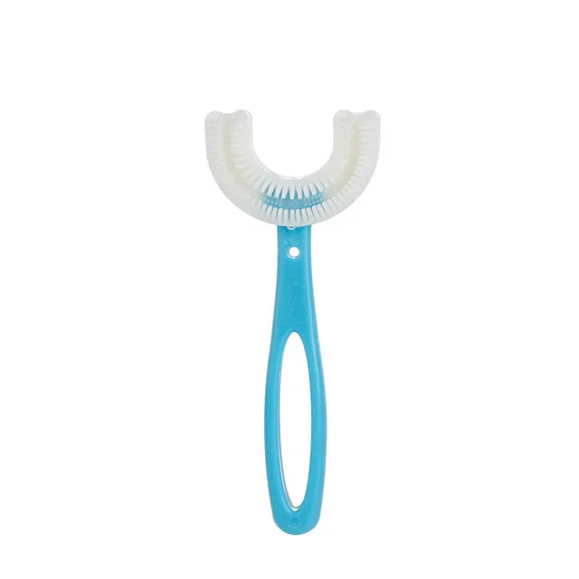 Baby Toothbrush Children 360 Degree U-shaped Child Toothbrush