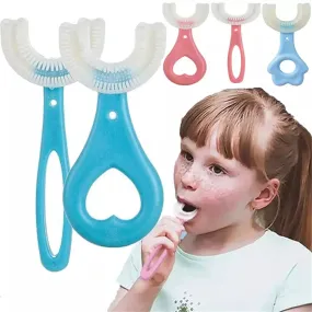 Baby Toothbrush Children 360 Degree U-shaped Child Toothbrush