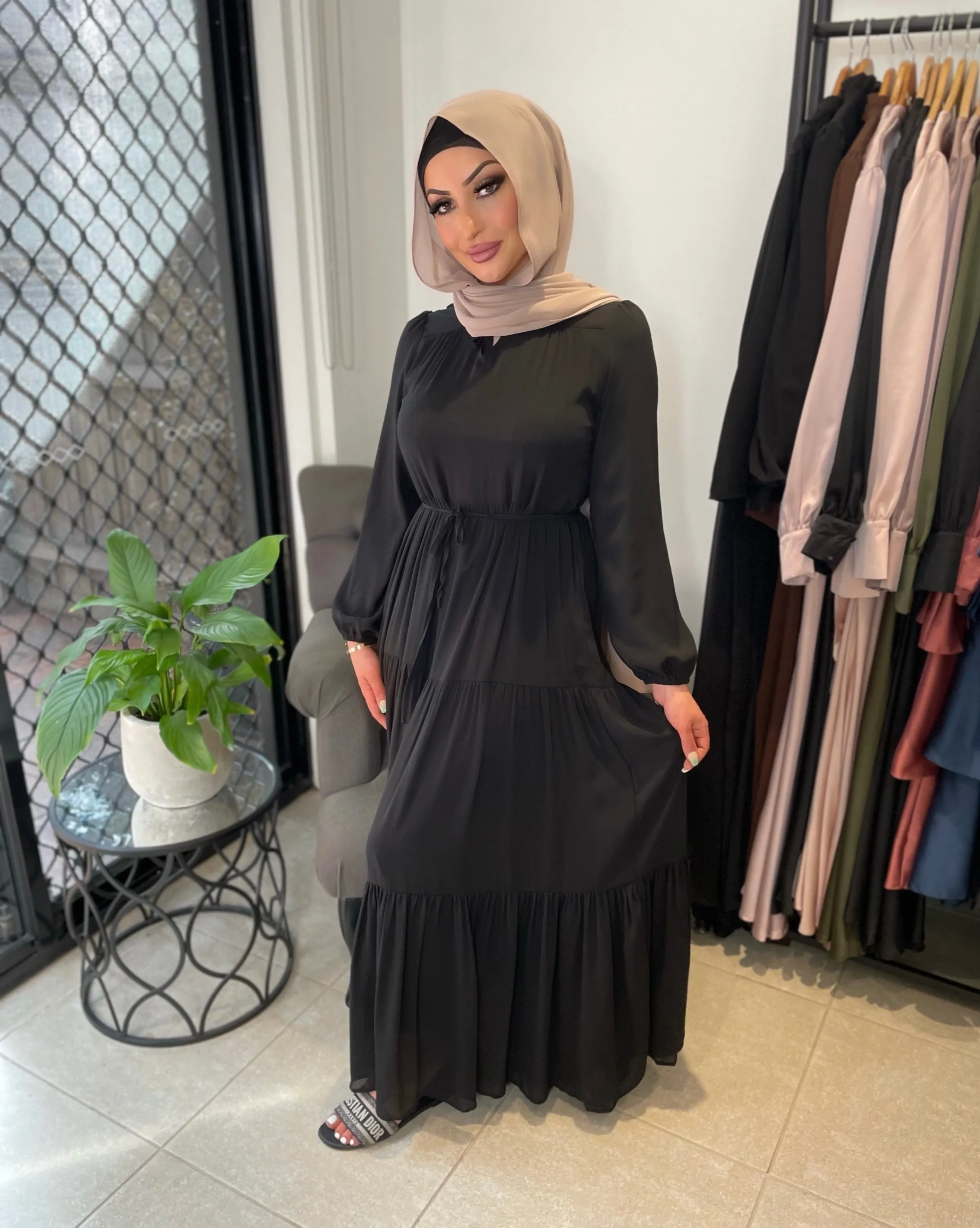 Baddur Chiffon Dress